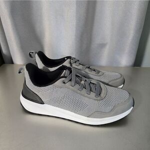 George Shoes Men's Size 8,5 Tan Bungee Lace Up Fabric Uppers Memory Foam New